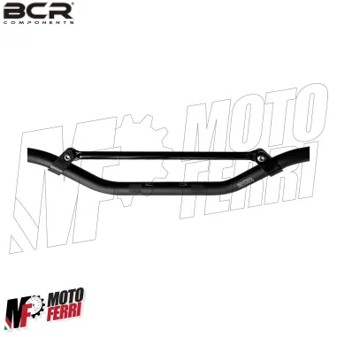 MF4491 Manubrio BCR Alluminio Nero Opaco con Traversino 22 mm Universale Cross
