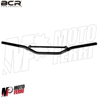 MF4491 Manubrio BCR Alluminio Nero Opaco con Traversino 22 mm Universale Cross
