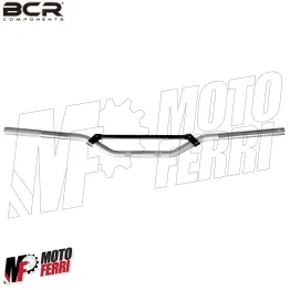 MF4492 Manubrio BCR Alluminio Opaco 22mm con Traversino Nero Universale Cross 2