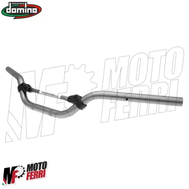 MF4493 Manubrio Domino Naked Grigio Titanio con Traversino Universale Scooter