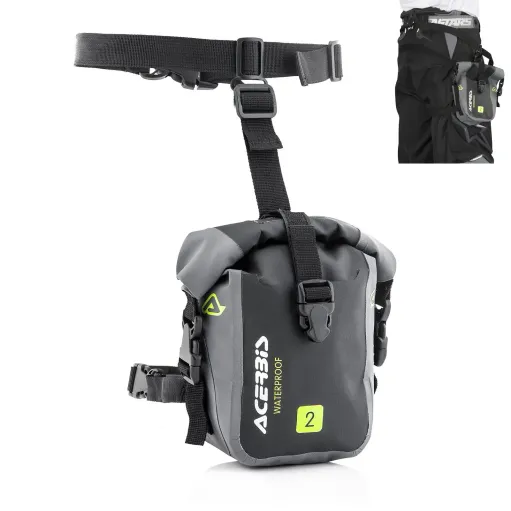 MF4494 Borsello borsa Acerbis da gamba Impermeabile Waterproof Moto Cross 2L