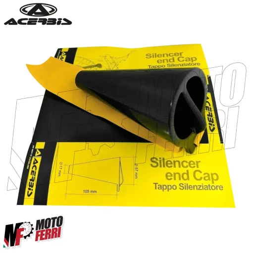 MF4497 Tappo Scarico Foro Marmitta Lavaggio Universale Moto Cross Enduro 2T 4T