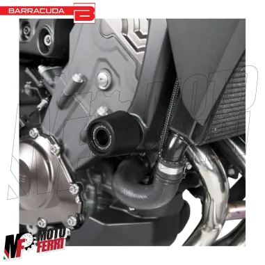 MF4503 Tamponi Protezione Telaio Barracuda Yamaha Tracer 900 / 9 mod 2014 - 2023