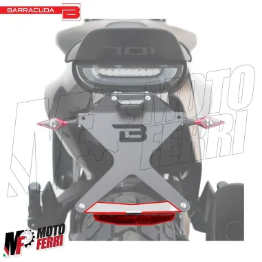 MF4506 Catadritto catarifrangente per Portatarga Moto Barracuda Universale