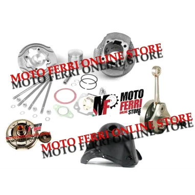 KIT MODIFICA CILINDRO 130 POLINI RACING ALBERO MOTORE CAMPANA ET3 125 PRIMAVERA