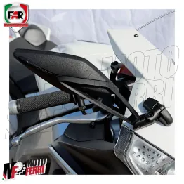 MF4517 Kit Specchietti Retrovisori da Carena FAR Viper Nero Universale Moto 2