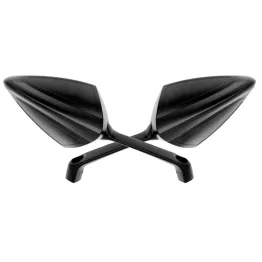 MF4501 Kit Specchietti Retrovisori FAR Cruiser Nero Omologati Universale Moto