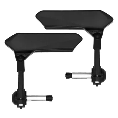 MF4518 Specchietti Bar End da Manubrio FAR F1 Nero Universale per Moto Scooter