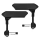 MF4518 Specchietti Bar End da Manubrio FAR F1 Nero Universale per Moto Scooter