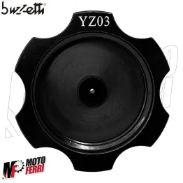 MF4522 - Tappo Serbatoio Benzina Dm 63 Buzzetti CNC Nero Yamaha YZ WR dal 2003 2