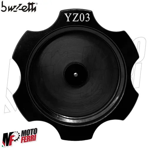 MF4522 - Tappo Serbatoio Benzina Dm 63 Buzzetti CNC Nero Yamaha YZ WR dal 2003