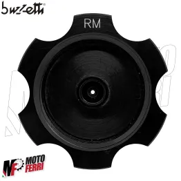 MF4524 - Tappo Serbatoio Benzina Dm 55 Buzzetti CNC Nero per Suzuki RM / RM-Z 2