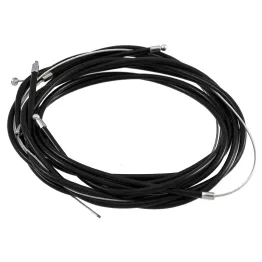 Kit Cavi Corde Assemblati Fili Freno Gas Guaina Nera Piaggio 50 Si / Si FL2