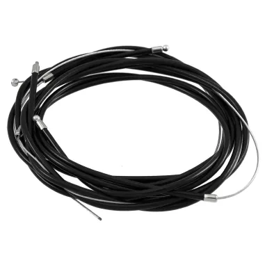 Kit Cavi Corde Assemblati Fili Freno Gas Guaina Nera Piaggio 50 Si / Si FL2