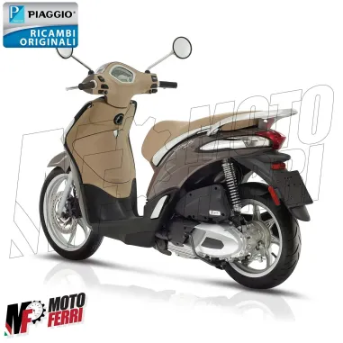 MF4526 Parafango Portatarga Posteriore Piaggio Liberty 50 125 150 iGet 2015/2024