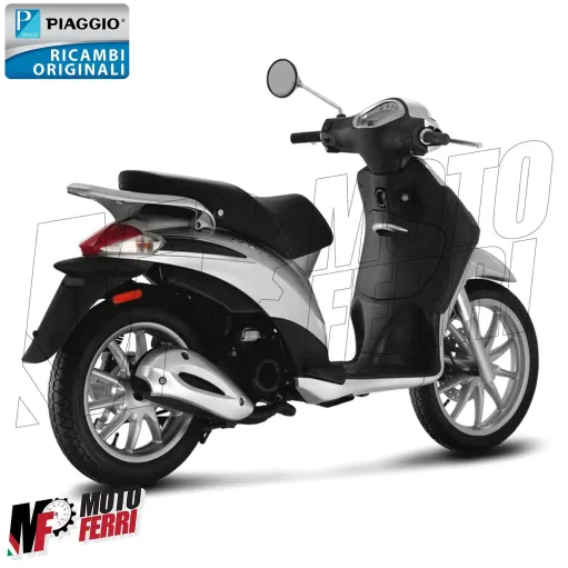 Parafango Portatarga Posteriore Piaggio Liberty 50 125 150 MOC 2T 4T 2009 / 2016
