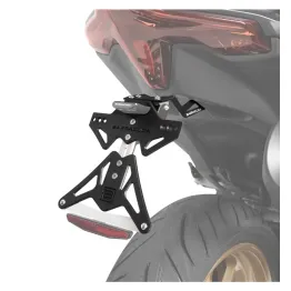 MF4527 Portatarga Barracuda Sportivo Regolabile per Yamaha TMax 560 2022 / 2024