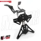 MF4527 Portatarga Barracuda Sportivo Regolabile per Yamaha TMax 560 2022 / 2024