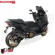 MF4527 Portatarga Barracuda Sportivo Regolabile per Yamaha TMax 560 2022 / 2024