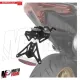 MF4527 Portatarga Barracuda Sportivo Regolabile per Yamaha TMax 560 2022 / 2024
