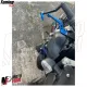 MF4533 - Protezione Leva Freno Frizione Blu Carbon Look Universale Moto Scooter