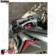 MF4531 Protezione Leva Freno Frizione Rosso Carbon Look Universale Moto Scooter