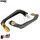 MF4534 Protezione Leva Freno Frizione Oro Carbon Look Universale Moto Scooter