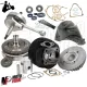 KIT MODIFICA VESPA 50 SPECIAL CILINDRO 130 DR ALBERO MOTORE ANTICIPATO CAMPANA