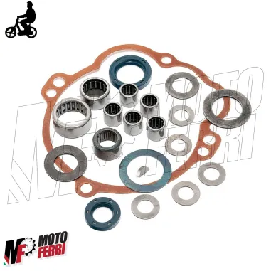 KIT REVISIONE MOZZO RUOTA POSTERIORE PIAGGIO 50 SI CIAO BRAVO CON VARIATORE