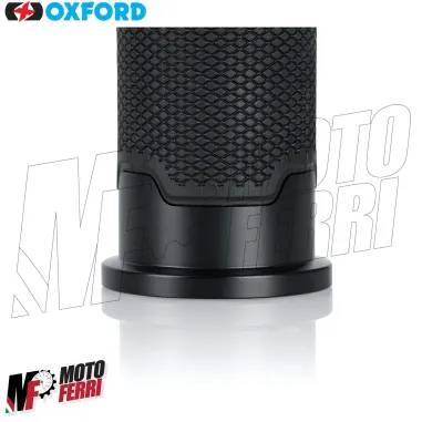 MF4318 - Manopole Oxford Avanza Nero Universale per Moto Yamaha Honda Ducati KTM