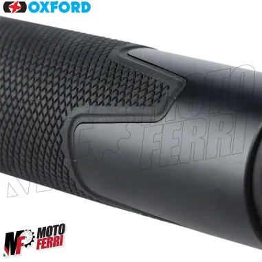 MF4318 - Manopole Oxford Avanza Nero Universale per Moto Yamaha Honda Ducati KTM