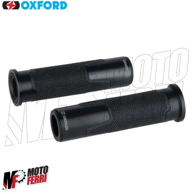 MF4318 - Manopole Oxford Avanza Nero Universale per Moto Yamaha Honda Ducati KTM