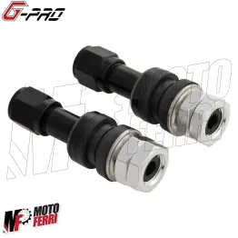 MF4547 Kit 2 Valvola dritta G-PRO CNC Cerchio tubeless Universale Moto Scooter 2