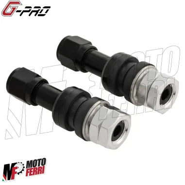 MF4547 Kit 2 Valvola dritta G-PRO CNC Cerchio tubeless Universale Moto Scooter