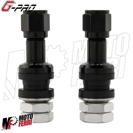 MF4547 Kit 2 Valvola dritta G-PRO CNC Cerchio tubeless Universale Moto Scooter