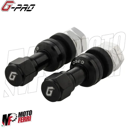 MF4547 Kit 2 Valvola dritta G-PRO CNC Cerchio tubeless Universale Moto Scooter