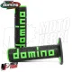 MF4564 - Manopole Domino A360 Nero/Verde Universali Cross Kawasaki Honda Yamaha