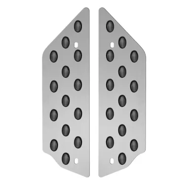 MF4570 Pedane Poggiapiedi Yamaha TMax 500 mod 2008 2009 2010 2011 Acciaio FACO