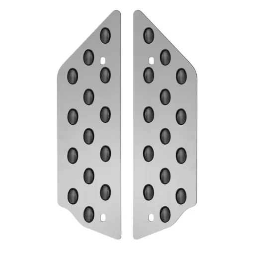 MF4570 Pedane Poggiapiedi Yamaha TMax 500 mod 2008 2009 2010 2011 Acciaio FACO