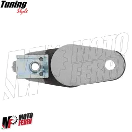 MF4572 Silent block per marmitta moto cross enduro lunghezza 76mm interasse 50mm 2