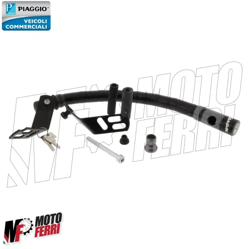 MF0734 - Antifurto Catena Sella Manubrio per Vespa PX 125 150 mod 2011 / 2017
