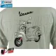 MF4583 - Maglia T-Shirt Verde Originale Piaggio Vespa GTS 6 Giorni Taglia XL