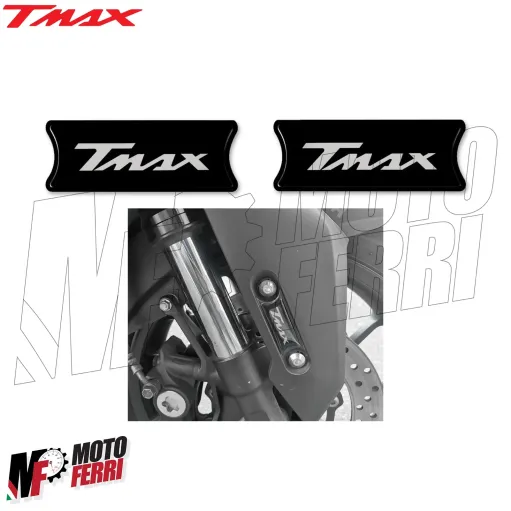 MF4585 Adesivo Laterale Parafango anteriore Yamaha TMax 560 mod 2022 / 2024