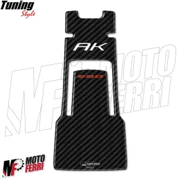 MF4586 Adesivo Sportello Serbatoio Carbon Look in Resina 3D per Kymco AK 550 2