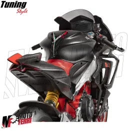 MF4588 Adesivo Protezione Paraserbatoio per Aprilia RSV4 in Resina Carbon Look 2