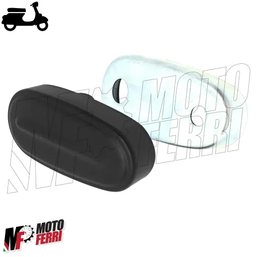 MF0654 Coperchio Mozzo + Scatoletta Forcella Vespa 50 Special R L N 125 ET3