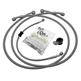 MF4589 Tubi in Treccia Diretti Anteriori Fren Tubo Kawasaki Z1000 mod 2007/2009