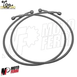 MF4589 Tubi in Treccia Diretti Anteriori Fren Tubo Kawasaki Z1000 mod 2007/2009 2
