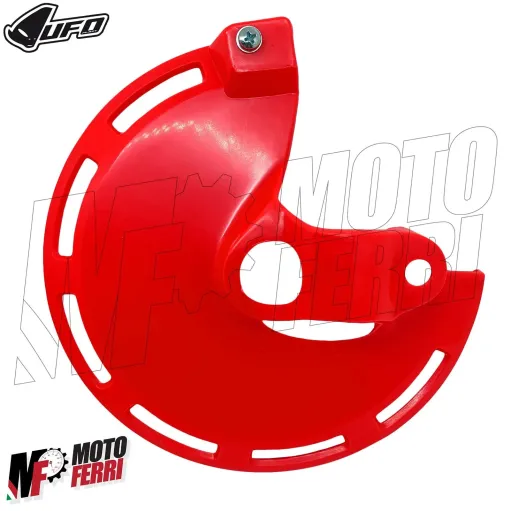 MF4597 - Copridisco Anteriore UFO Plast Rosso per Aprilia SR 50 mod 1992/1998