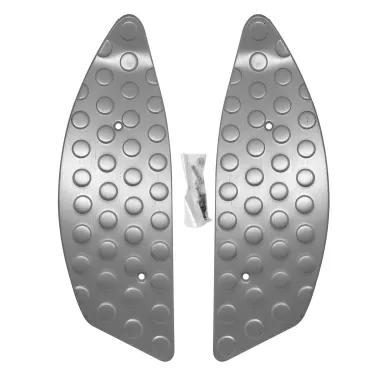 MF4601 Coppia Pedane Poggiapiedi Buzzetti in Alluminio Aprilia SR 50 Prima Serie